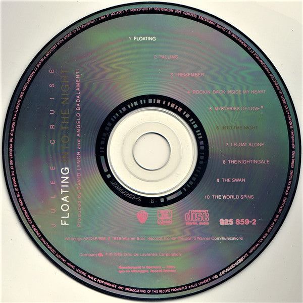 Julee Cruise : Floating Into The Night (CD, Album)