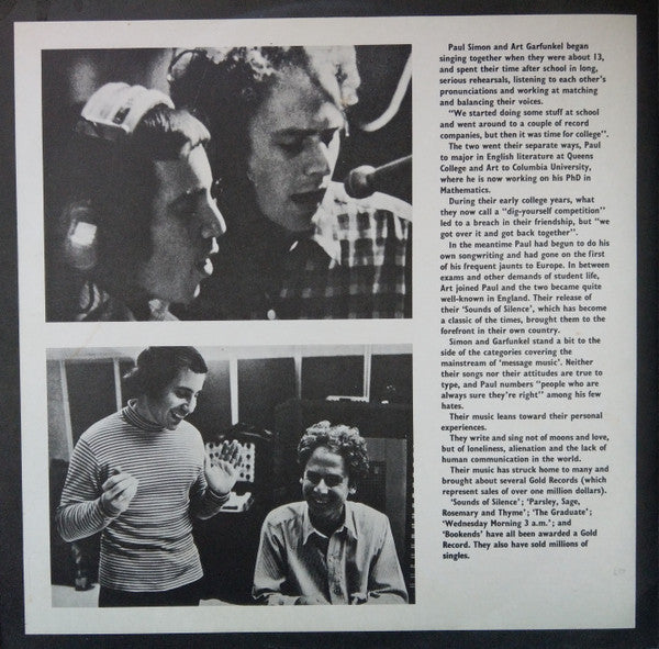 Simon & Garfunkel : Simon & Garfunkel (LP, Comp, Gat)