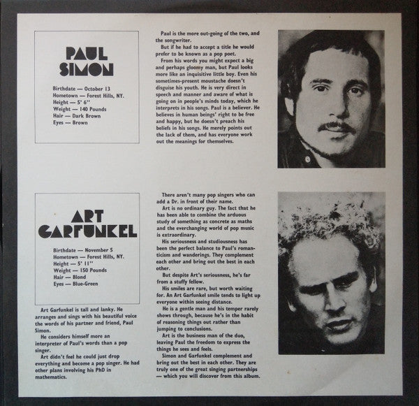 Simon & Garfunkel : Simon & Garfunkel (LP, Comp, Gat)