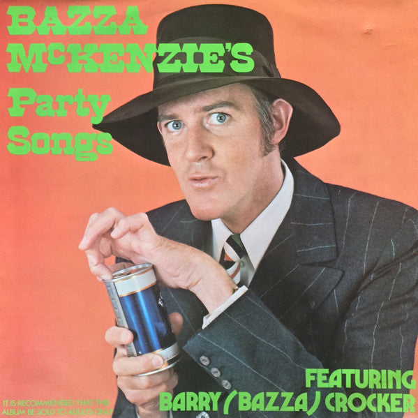 Barry Crocker : Bazza McKenzie's Party Songs (LP, Album, RE)