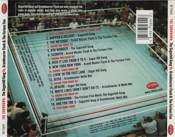 The Sugarhill Gang* Vs. Grandmaster Flash & The Furious Five : The Showdown (CD, Comp, RM)