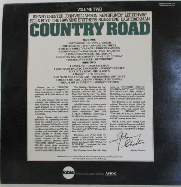 Various : Country Road (Volume Two) (LP, Album, Comp)