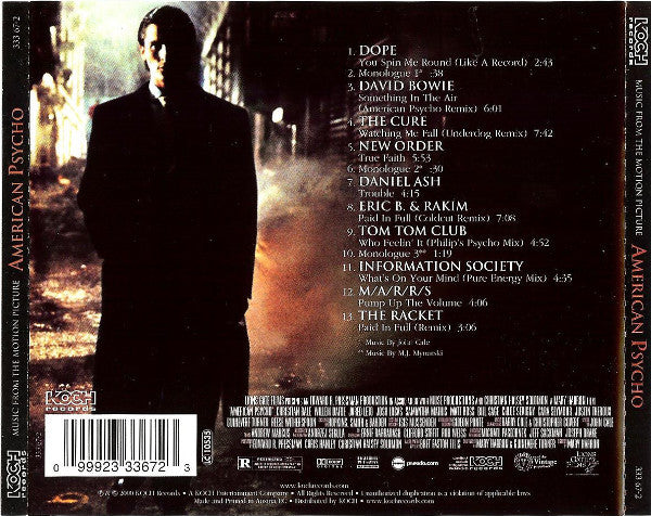 Various : American Psycho (Music From The Controversial Motion Picture) (CD, Comp)