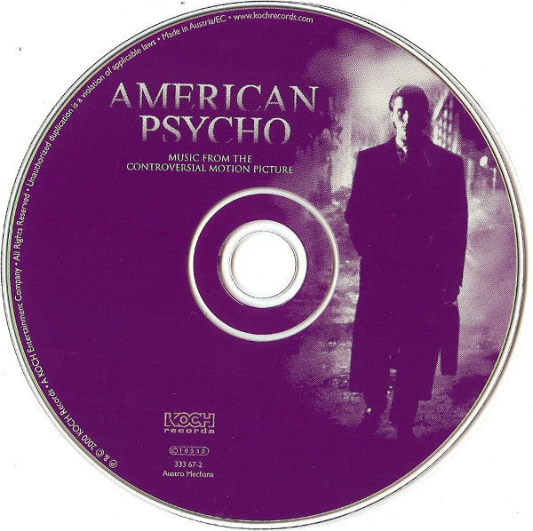 Various : American Psycho (Music From The Controversial Motion Picture) (CD, Comp)