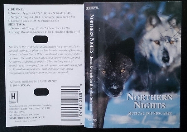 Jonas Kvarnström & Stefan Schramm : Northern Nights (Musical Soundscapes) (Cass, Album, Dol)