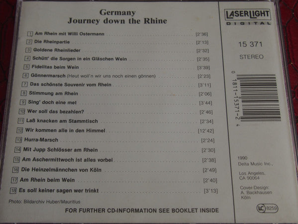 Various : Germany Journey Down The Rhine (CD, Comp)