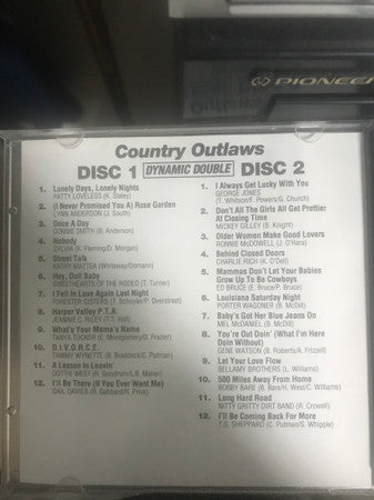 Various : Country Outlaws (2xCD, Comp)