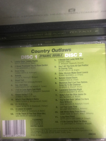 Various : Country Outlaws (2xCD, Comp)