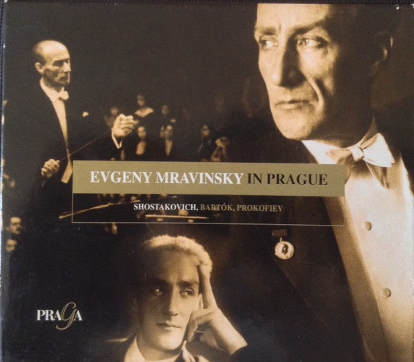 Evgeny Mravinsky, Shostakovich*, Bartók*, Prokofiev* : In Prague (4xCD, Comp, Mono + Box)