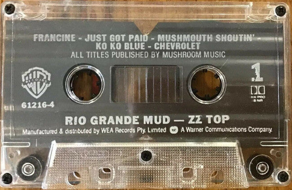 ZZ Top : Rio Grande Mud (Cass, Album, RE)