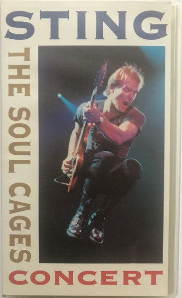 Sting : The Soul Cages Concert (VHS, PAL)
