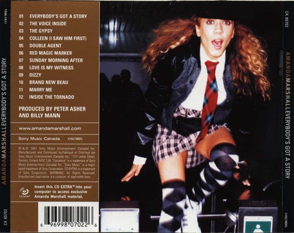 Amanda Marshall : Everybody's Got A Story (CD, Album, Enh)