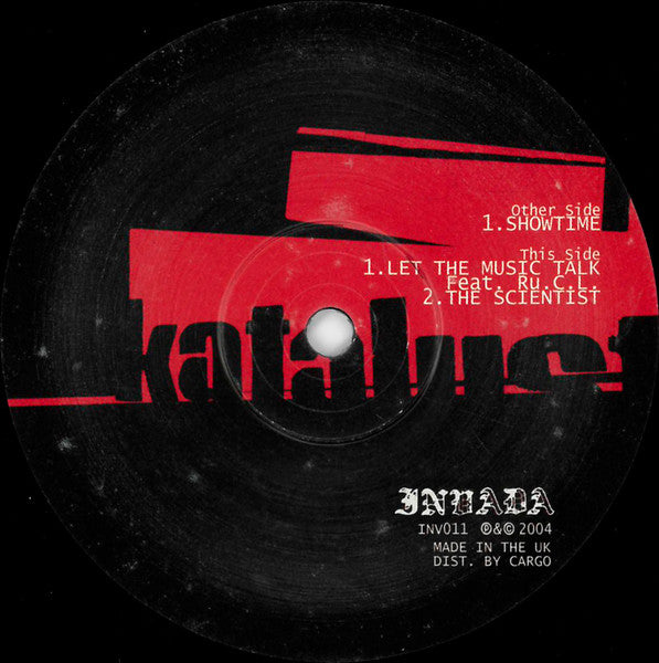 Katalyst Featuring Ru C.L.* : Let The Music Talk (12", Ltd)