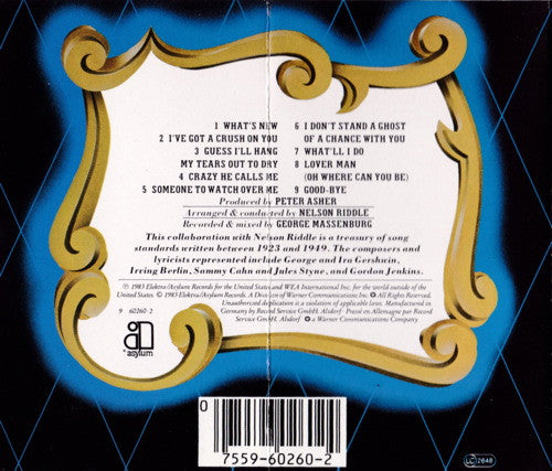 Linda Ronstadt & The Nelson Riddle Orchestra* : What's New (CD, Album, RE)