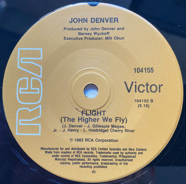 John Denver : Falling Out Of Love (7", Single)