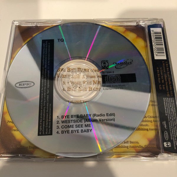 TQ : Bye Bye Baby (CD, Single)