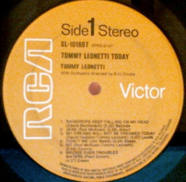 Tommy Leonetti : Today (LP, Album)