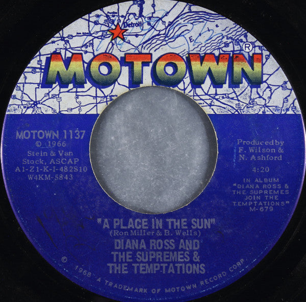 Diana Ross And The Supremes* & The Temptations : I'm Gonna Make You Love Me / A Place In The Sun (7", Single, Roc)