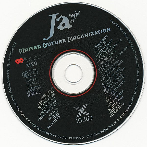 United Future Organization : Jazzin' '91-'92 (CD, Comp)