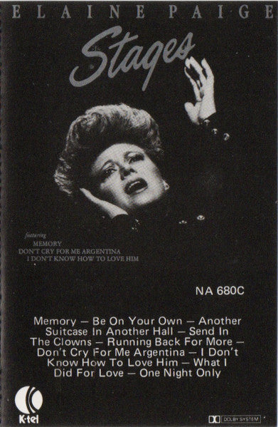 Elaine Paige : Stages (Cass, Comp)