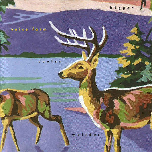 Voice Farm : Bigger Cooler Weirder (CD, Album)