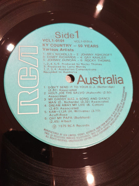 Various : KY Country - 50 Years (LP, Album)