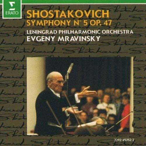 Shostakovich*, Leningrad Philharmonic Orchestra, Evgeny Mravinsky : Symphony No. 5, Op. 47 (CD, Album)