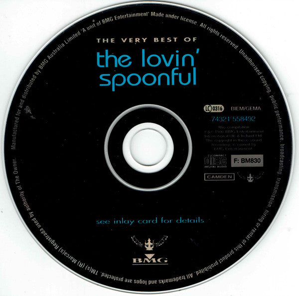 The Lovin' Spoonful : The Very Best Of The Lovin' Spoonful (CD, Comp)