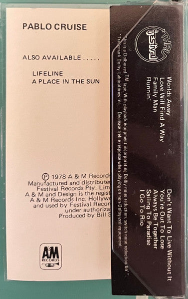 Pablo Cruise : Worlds Away (Cass, Album, Dol)