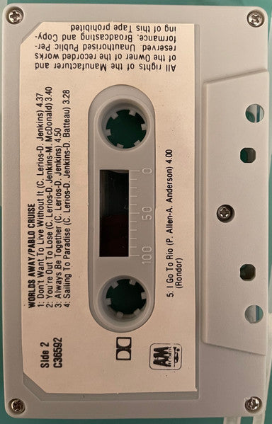 Pablo Cruise : Worlds Away (Cass, Album, Dol)