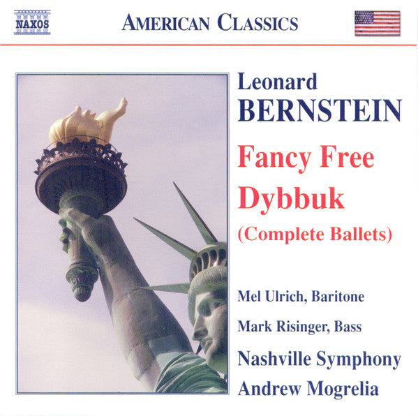 Leonard Bernstein, Mel Ulrich, Mark Risinger, Nashville Symphony Orchestra, Andrew Mogrelia : Fancy Free / Dybbuk (Complete Ballets) (CD, Album)