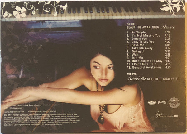 Stacie Orrico : Beautiful Awakening (CD, Album, Promo + DVD, Promo, NTSC)