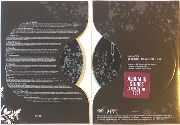 Stacie Orrico : Beautiful Awakening (CD, Album, Promo + DVD, Promo, NTSC)