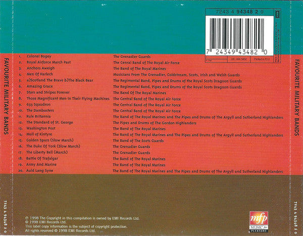 Various : Favourite Military Bands (CD, Comp)
