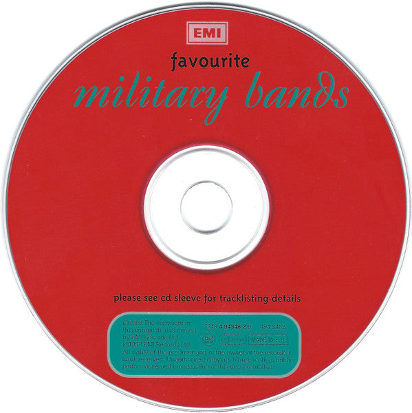 Various : Favourite Military Bands (CD, Comp)
