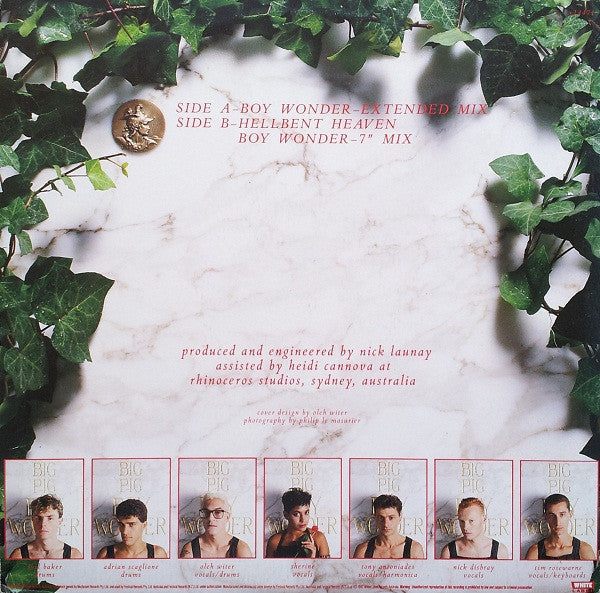 Big Pig : Boy Wonder (12", Single, Ltd)