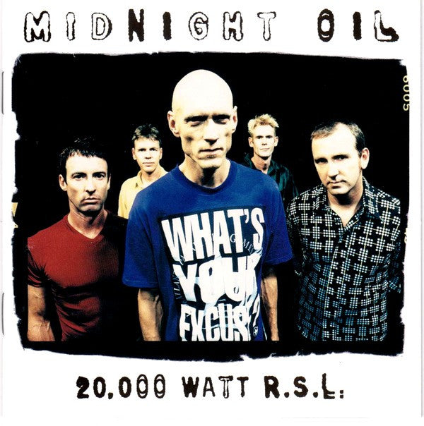 Midnight Oil : 20,000 Watt R.S.L. (CD, Comp, RM)
