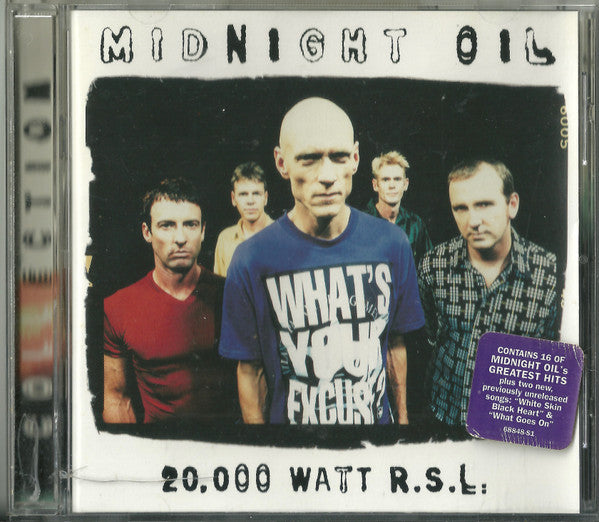 Midnight Oil : 20,000 Watt R.S.L. (CD, Comp, RM)