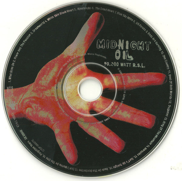 Midnight Oil : 20,000 Watt R.S.L. (CD, Comp, RM)