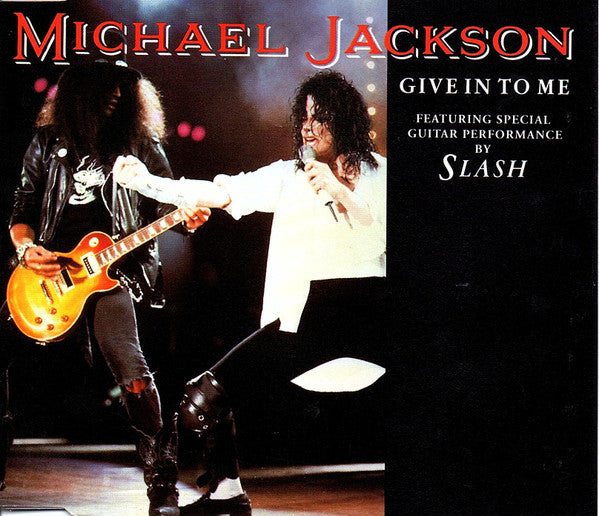 Michael Jackson : Give In To Me (CD, Single)