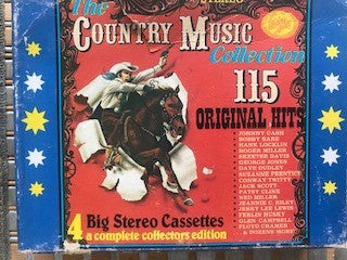 Various : Country Music Collection 115 Original Hits (4xCass, Comp, Box)