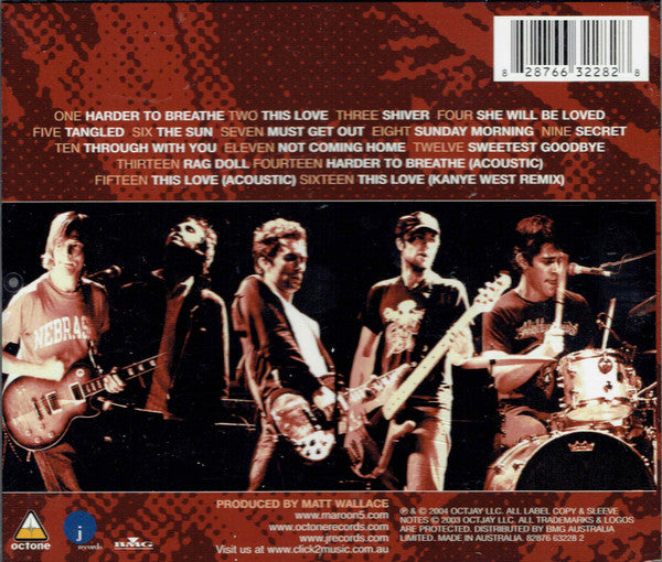 Maroon 5 : Songs About Jane (CD, Album)