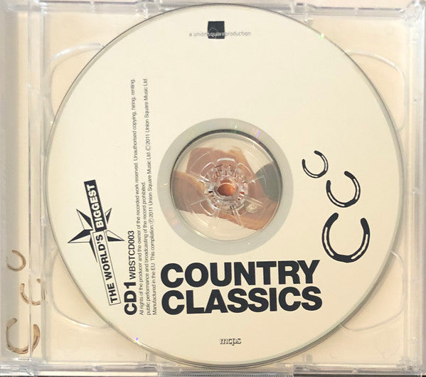 Various : The World's Biggest Country Classics (2xCD, Album, Comp)