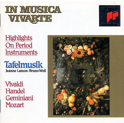 Tafelmusik Baroque Orchestra, Jeanne Lamon, Bruno Weil : Highlights On Period Instruments (CD)
