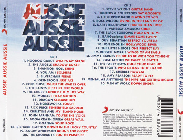 Various : Aussie Aussie Aussie (2xCD, Comp)