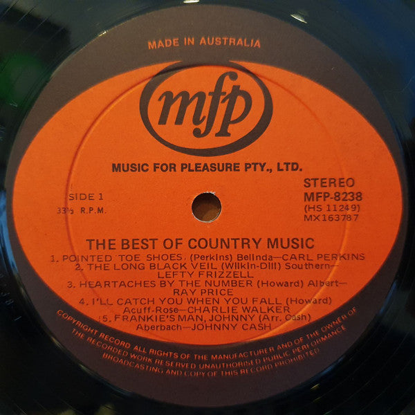 Various : The Best Of Country Gold (LP, Comp)