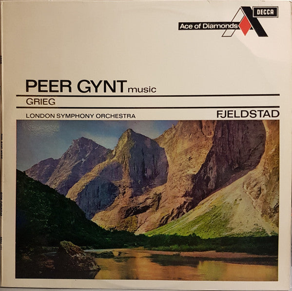 Edvard Grieg, Øivin Fjeldstad, London Symphony Orchestra : Peer Gynt Music (LP, Album)