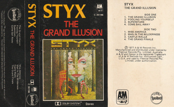 Styx : The Grand Illusion (Cass, Album, Dol)
