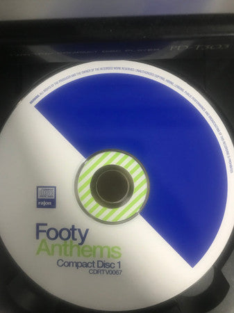 Various : Footy Anthems (2xCD, Comp)