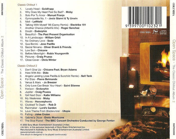 Various : Open Space (The Classic Chillout Album 2) (2xCD, Comp)